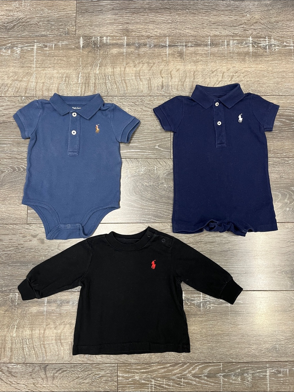 Lot of 3 Baby Ralph Lauren items all size 3 months